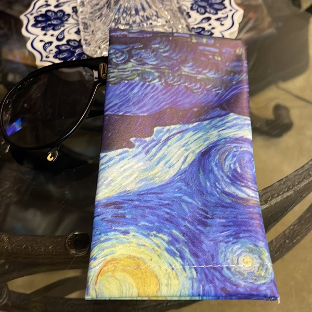 NOT FOR SALE Starry Van Goghe Night Eyeglass Case